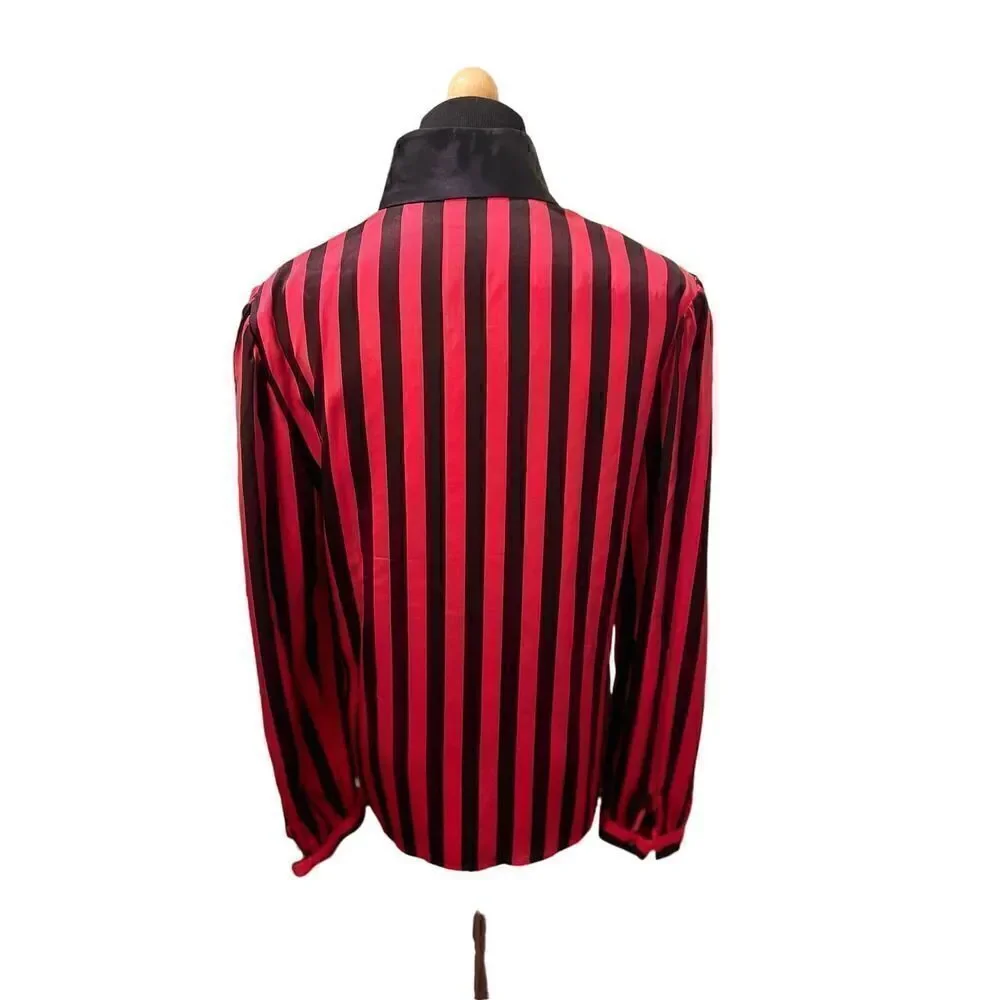 VALENTINO SILK VINTAGE VALENTINO BOUTIQUE SILK TOP BLOUSE SIZE 10